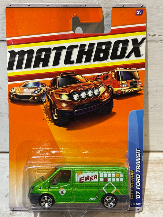 Matchbox - ‘07 Ford Transit  - EMER - City Action