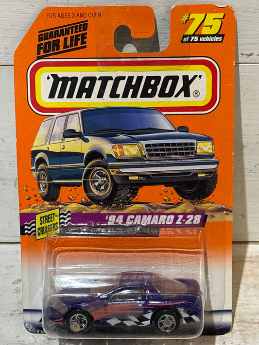 Matchbox - ‘94 Camaro Z-28 - Metallic Purple