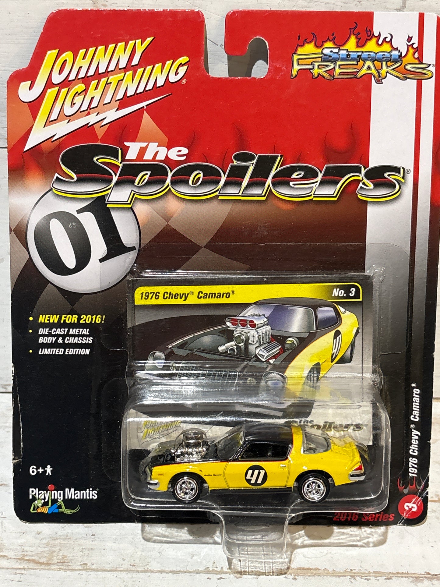 Johnny Lightning - Street Freaks - The Spoilers - 1976 Chevy Camaro