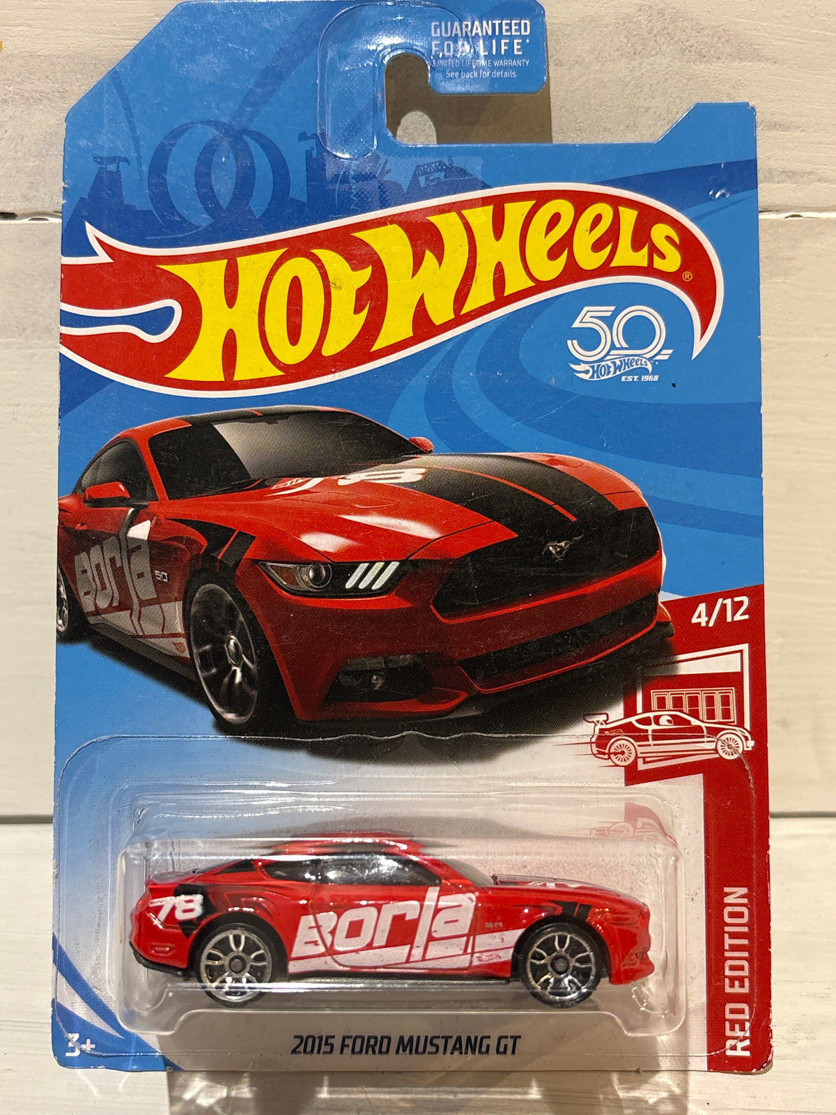 Hot Wheels Red Edition - 2015 Ford Mustang GT