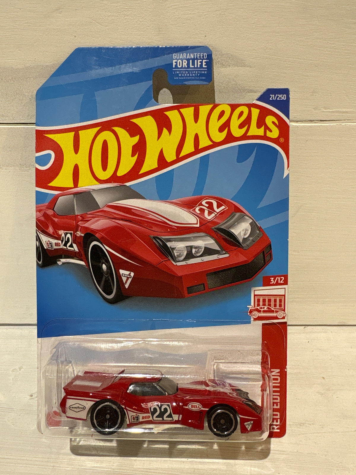 Hot Wheels Red Edition - ‘76 Greenwood Corvette