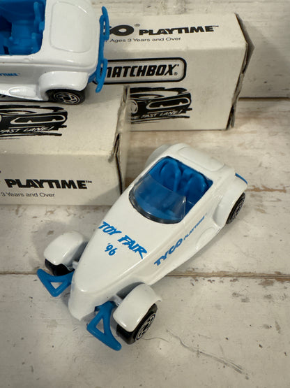 Matchbox - Plymouth Prowlers - Tyco Playtime Toy Fair 1996 set of 3