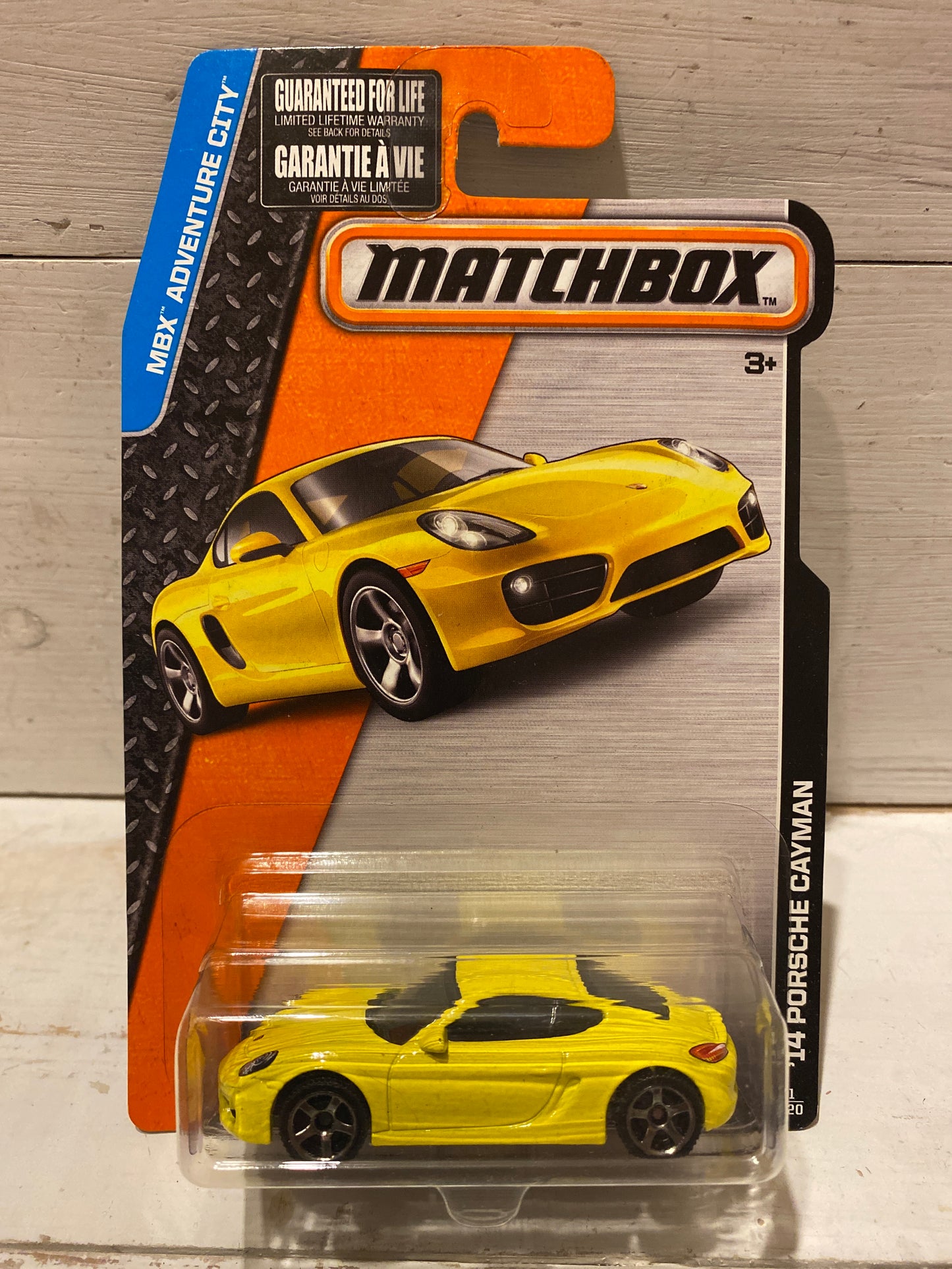 Matchbox - ‘14 Porsche Cayman - Yellow