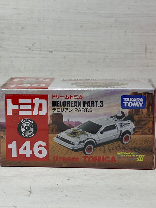 Dream Tomica 146 BTTF Part 3 Delorean