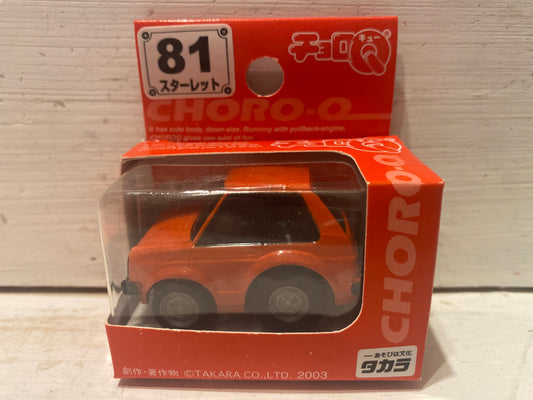 Choro-Q - Toyota Starlet - Orange