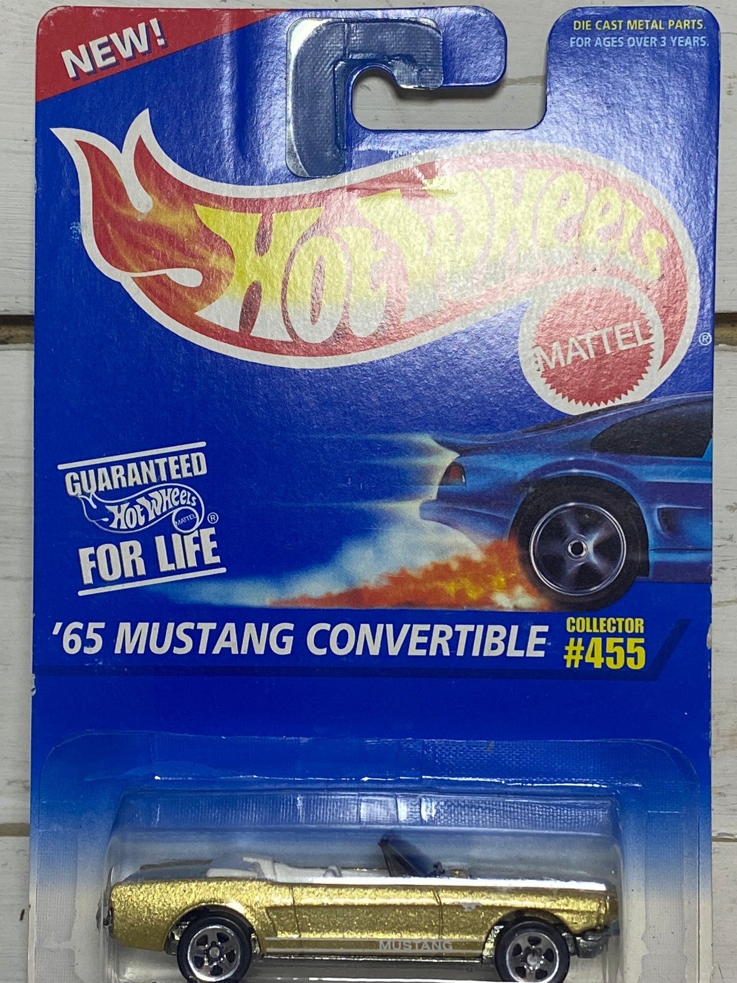 Hot Wheels ‘65 Mustang Convertible #455