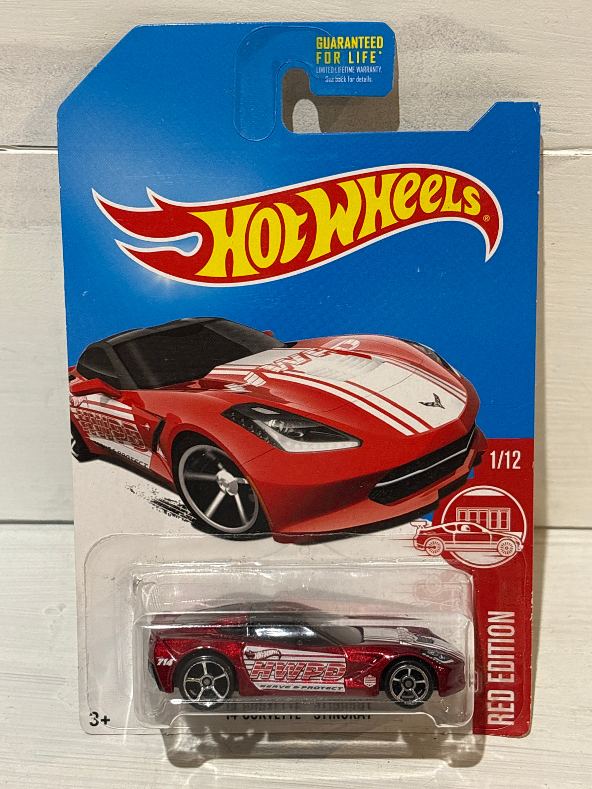 Hot Wheels Red Edition - ‘14 Corvette Stingray