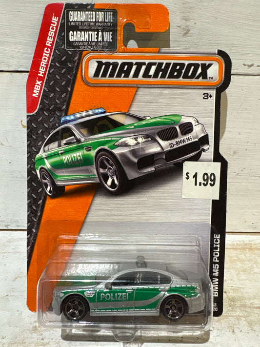 Matchbox - BMW M5 Police Car - Polizei