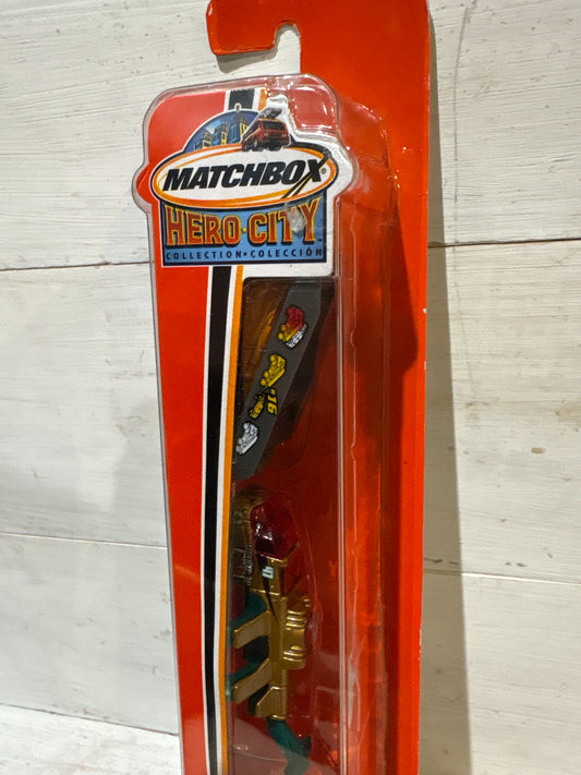 Matchbox Hero City 3 Pack - Recovery Truck, Helicopter & Beach Patrol Boat