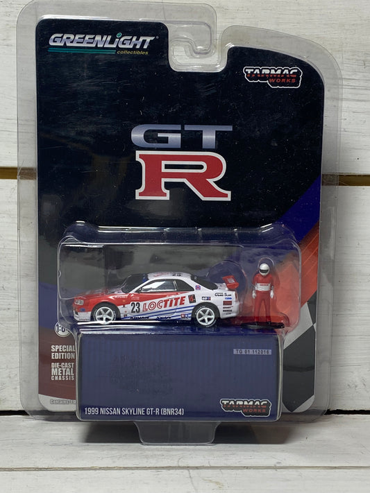 Tarmacworks 1999 Nissan Skyline GT-R (BNR34) - Loctite