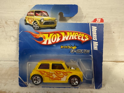 Hot Wheels - Morris Mini - rare Japanese Card