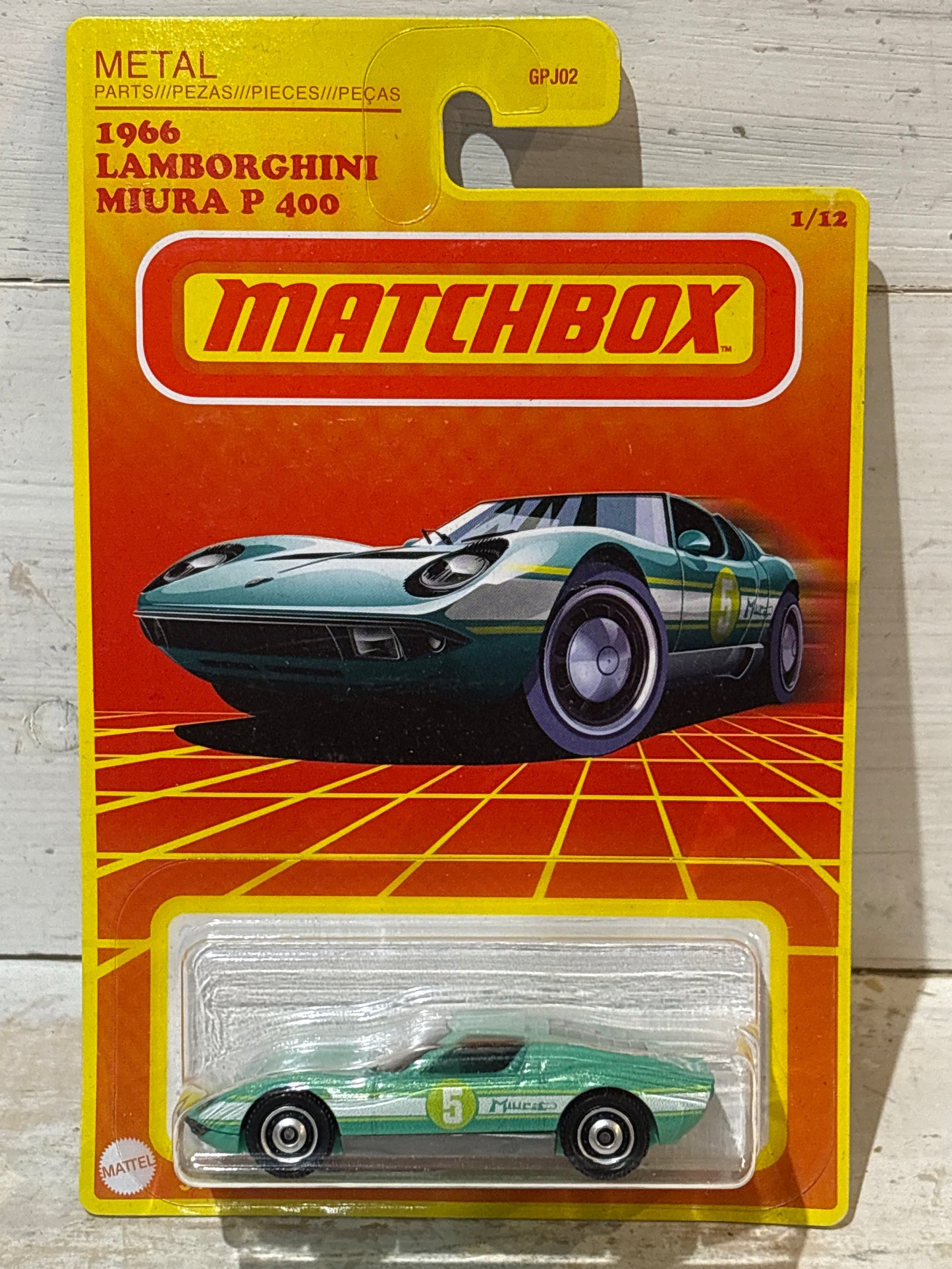Matchbox Retro Series - Lamborghini Muira P 400