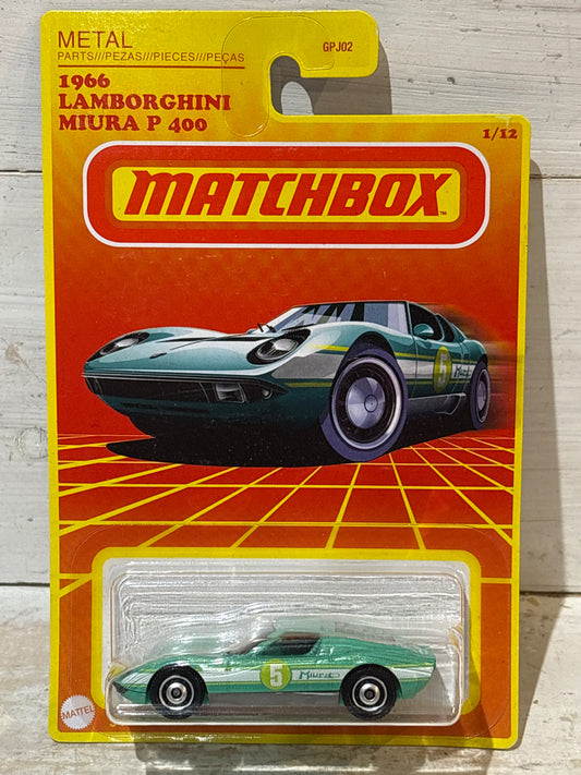 Matchbox Retro Series - Lamborghini Muira P 400