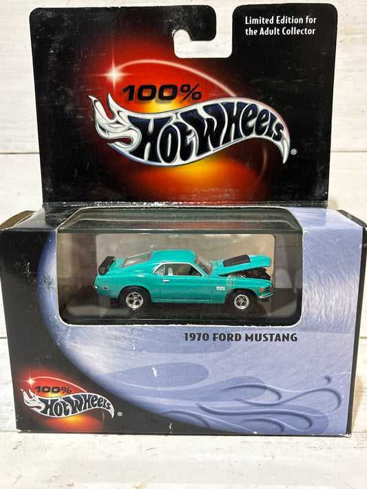 Hot Wheels 100% - 1970 Ford Mustang - Turquoise