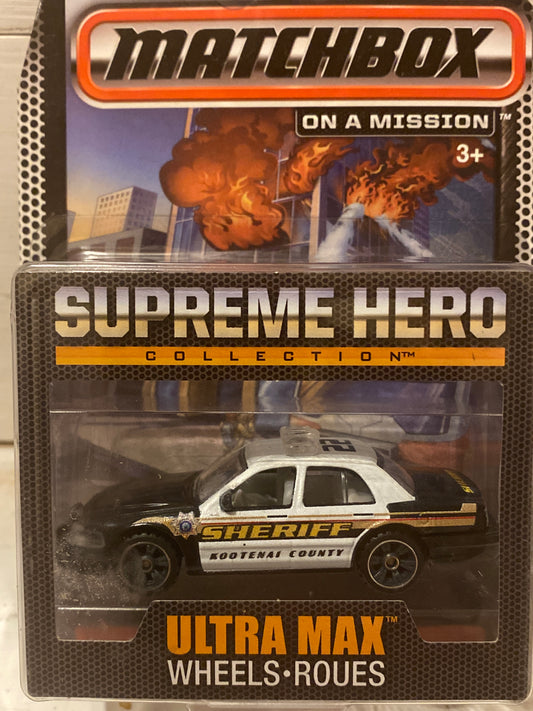 Matchbox Supreme Hero - Ford Crown Victoria Police Car