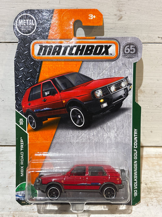 Matchbox - ‘90 Volkswagen Golf Country - Red
