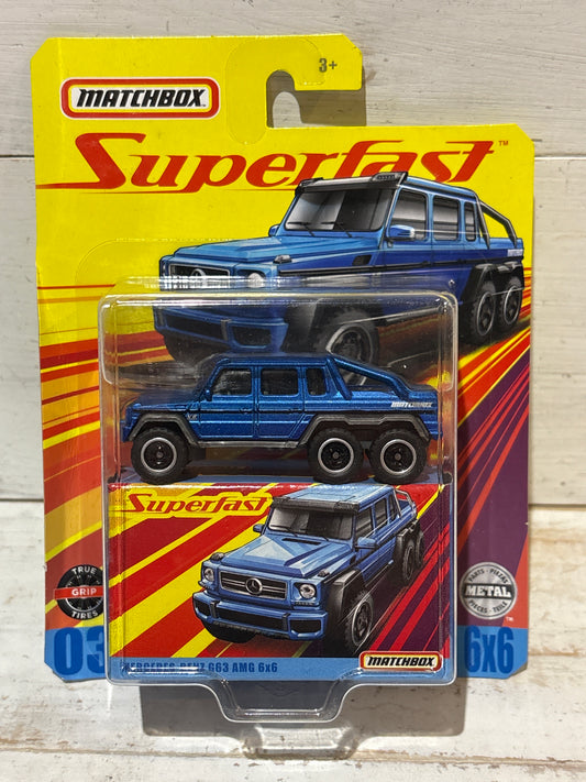 Matchbox Superfast - Mercedes Benz G63 AMG 6x6