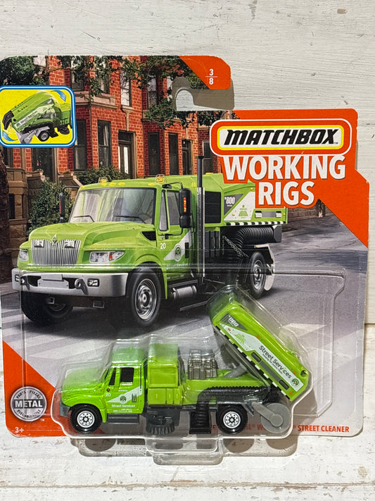 Matchbox Working Rigs - International Workstar Street Cleaner