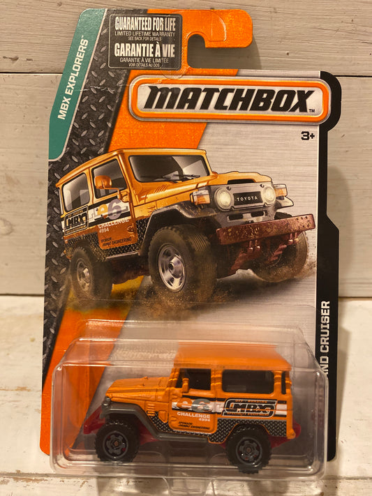 Matchbox - Toyota Land Cruiser - Orange