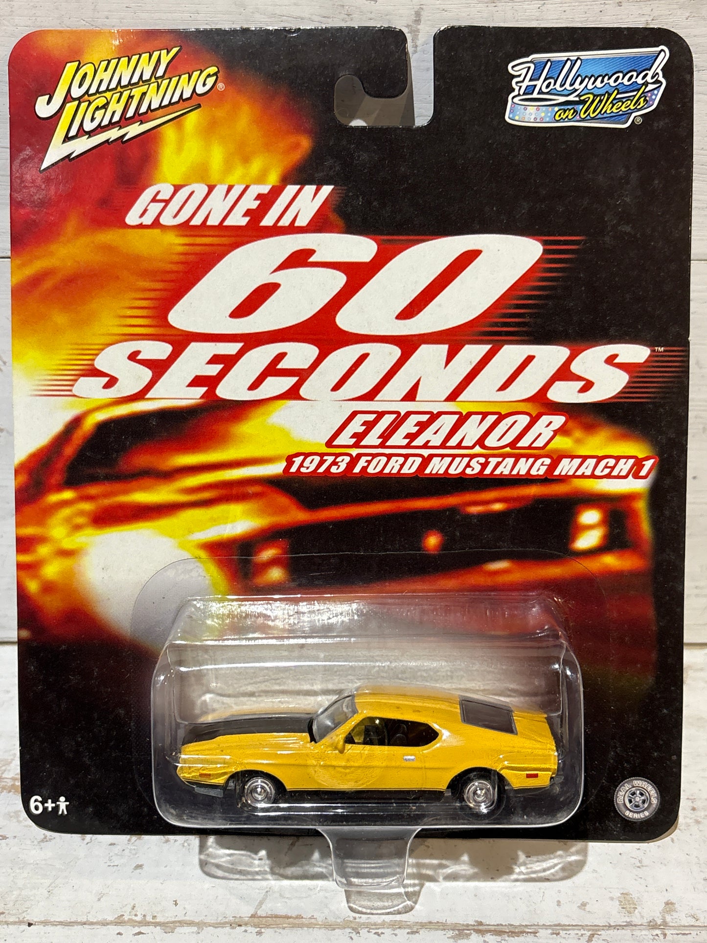Johnny Lightning - Hollywood on Wheels - Gone in 60 Seconds - Eleanor Ford Mustang Mach 1