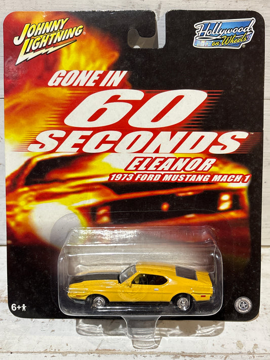 Johnny Lightning - Hollywood on Wheels - Gone in 60 Seconds - Eleanor Ford Mustang Mach 1