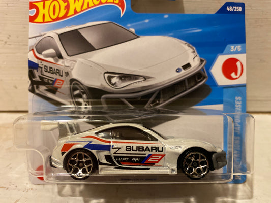 Hot Wheels - Subaru BRZ - White on French Card