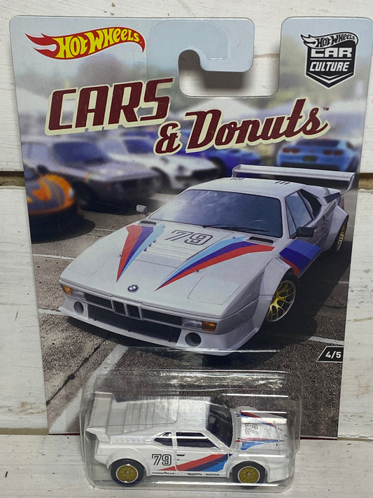 Hot Wheels- Cars & Donuts - BMW M1 Procar