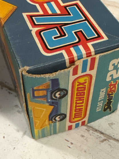 Matchbox - Atlas Truck - Amber Windows, chrome interior, K-type box