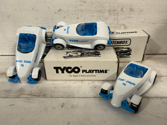 Matchbox - Plymouth Prowlers - Tyco Playtime Toy Fair 1996 set of 3