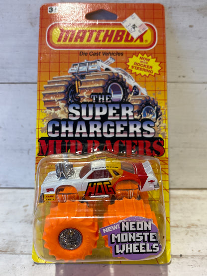 Matchbox - Super Chargers Mud Racers - Hog/Stock car