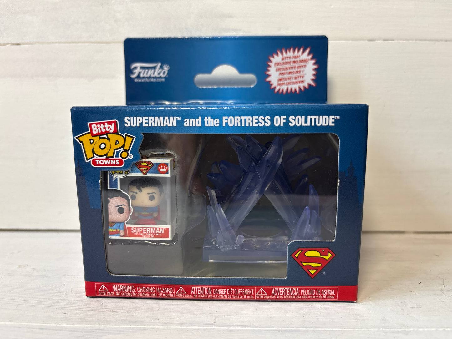 Funko Bitty Pop Towns - Superman and the Fortress of Solitude