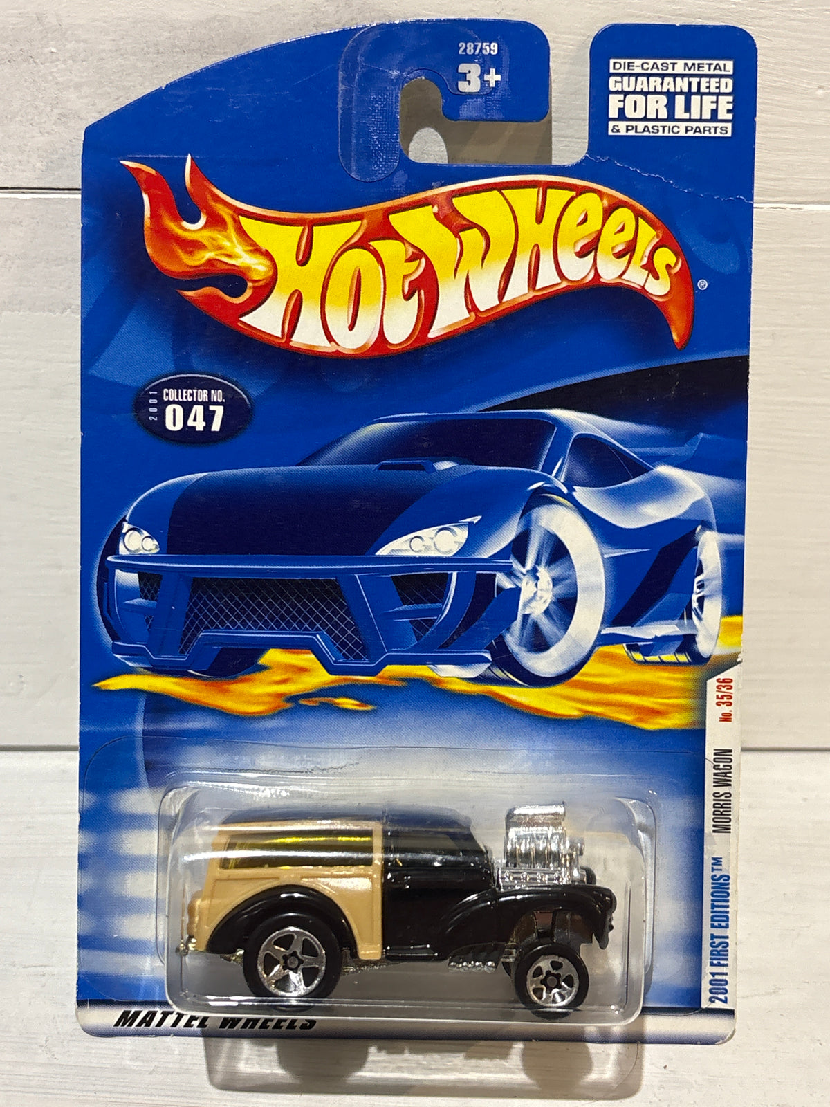 Hot Wheels - Morris Wagon - 2001 First Editions - Black