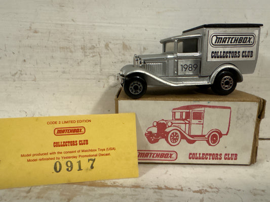 Matchbox - Ford Model A Van - Matchbox Collectors Club 1989