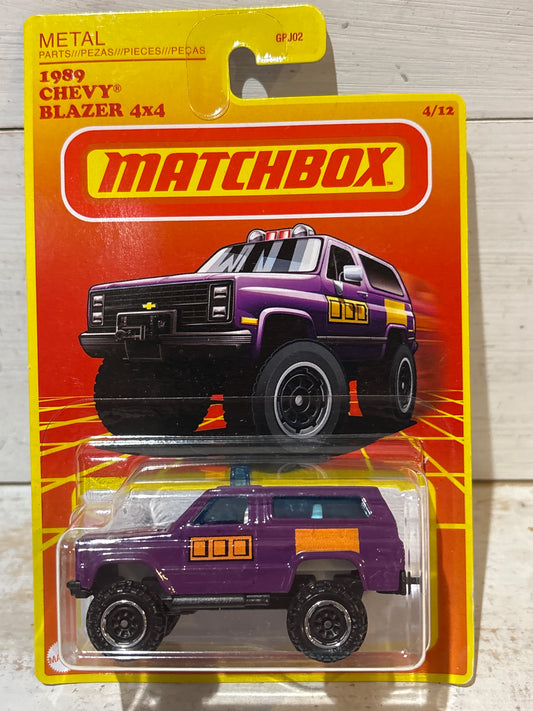 Matchbox Retro Series - Chevy Blazer 4X4