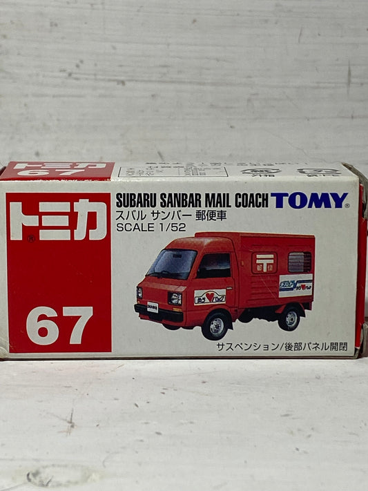 Tomica 67 Subaru Sanbar Mail Coach