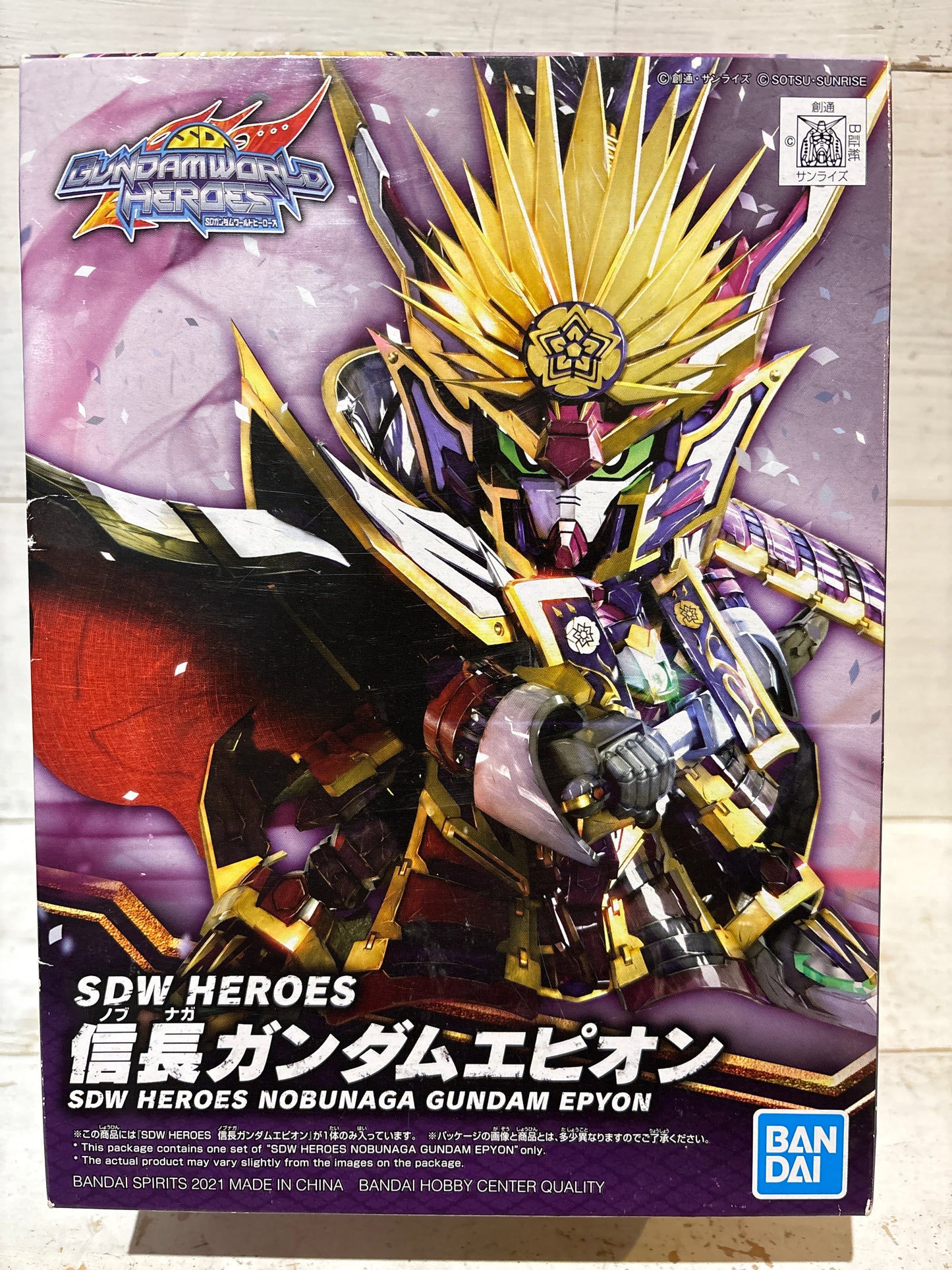 Bandai - SDW Heroes Nobunaga Gundam Epyon - Gundamworld Heroes