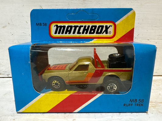 Matchbox - Ruff Trek - Gold