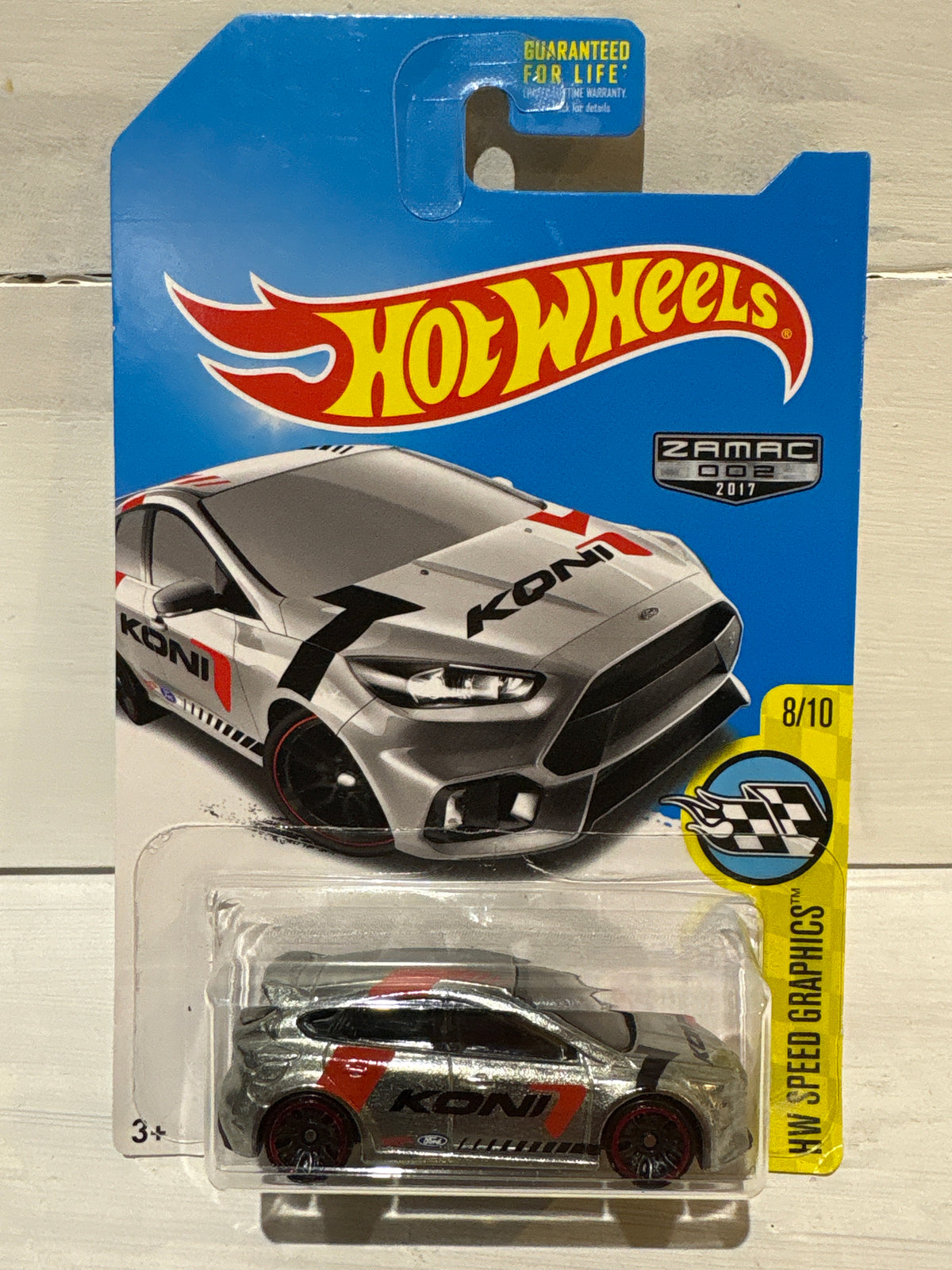 Hot Wheels - Ford Focus RS - HW Speed Graphics - ZAMAC