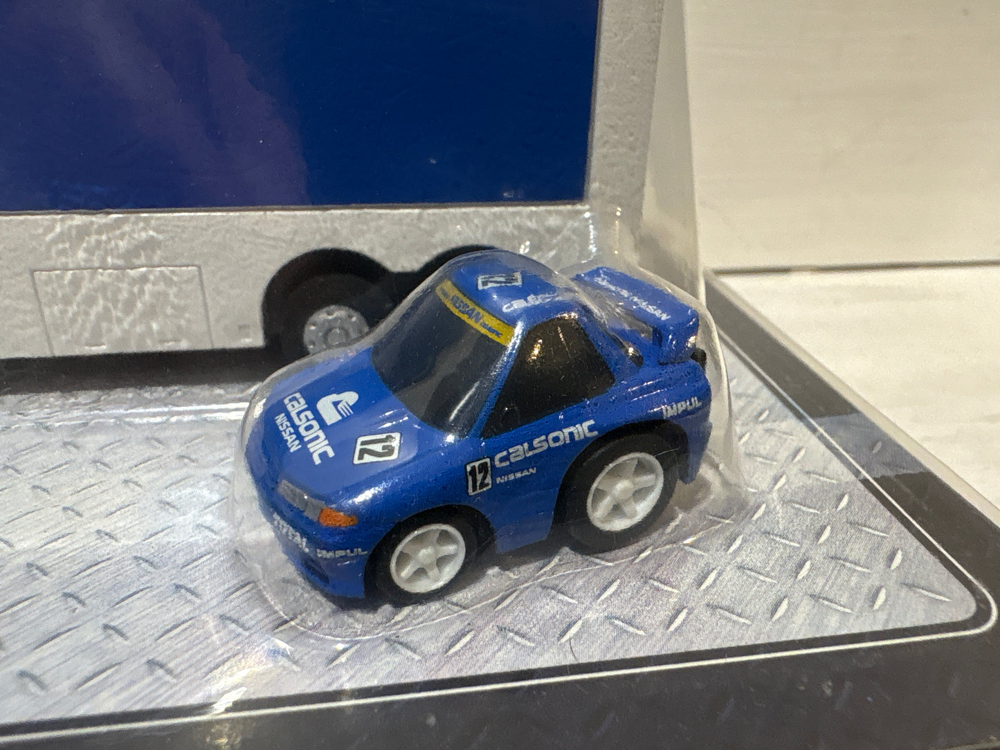 Choro-Q - GT500 Skyline GTR Calsonic Racing Team Transporter
