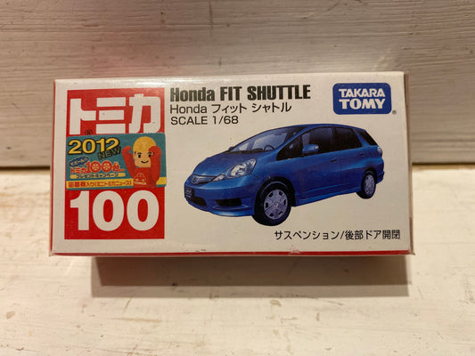 Tomica - 100 Honda Fit Shuttle