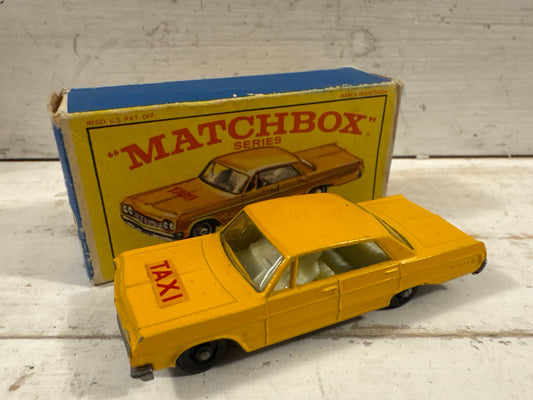 Matchbox - Taxi Cab - Regular wheel