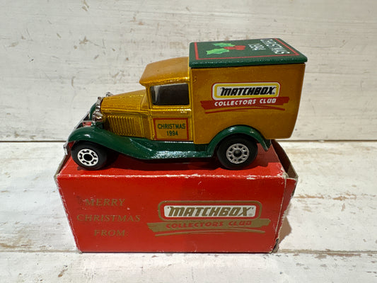 Matchbox - Ford Model A Van - Xmas 1994 Matchbox Collectors Club