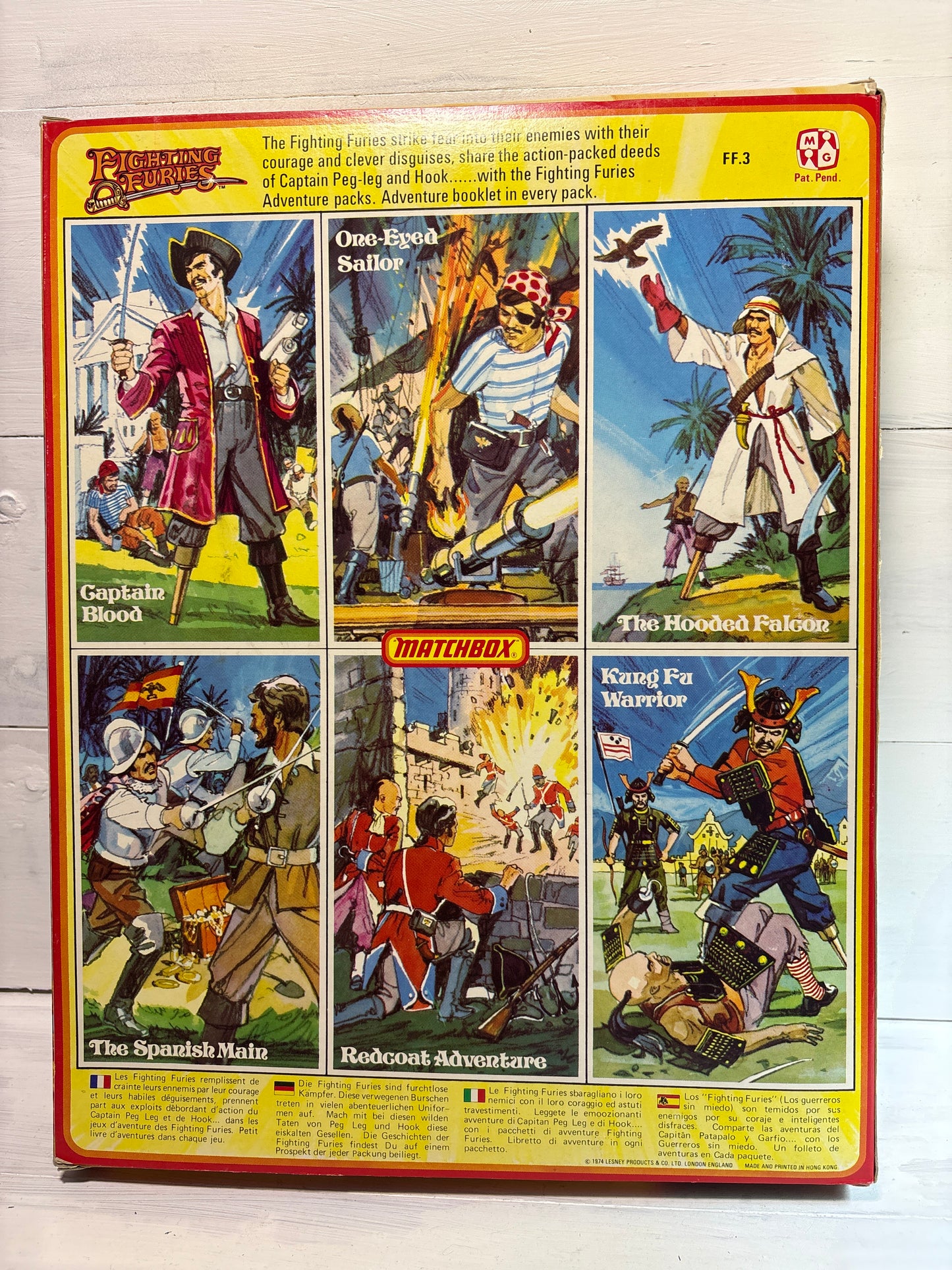 Matchbox Fighting Furies - Hooded Falcon Adventure