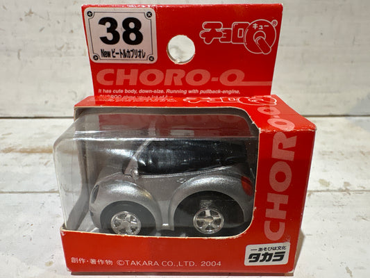 Choro-Q - VW Beetle Convertible - Silver