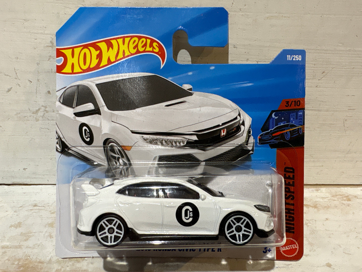 Hot Wheels - Honda Civic Type R - white - Nightspeed