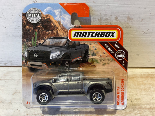 Matchbox - Nissan Titan Warrior Concept - Silver