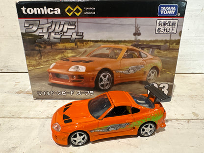 Tomica Premium Unlimited - Toyota Supra - Fast & Furious