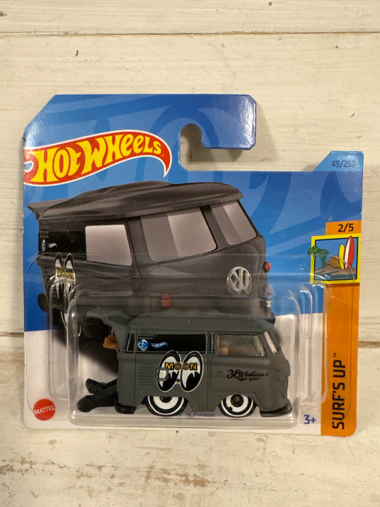 Hot Wheels - Kool Kombi - Surf’s Up Mooneyes - Grey