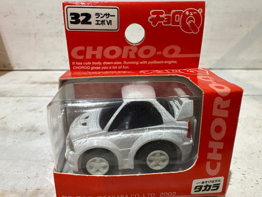 Choro-Q - Mitsubishi Lancer Evolution VI - White