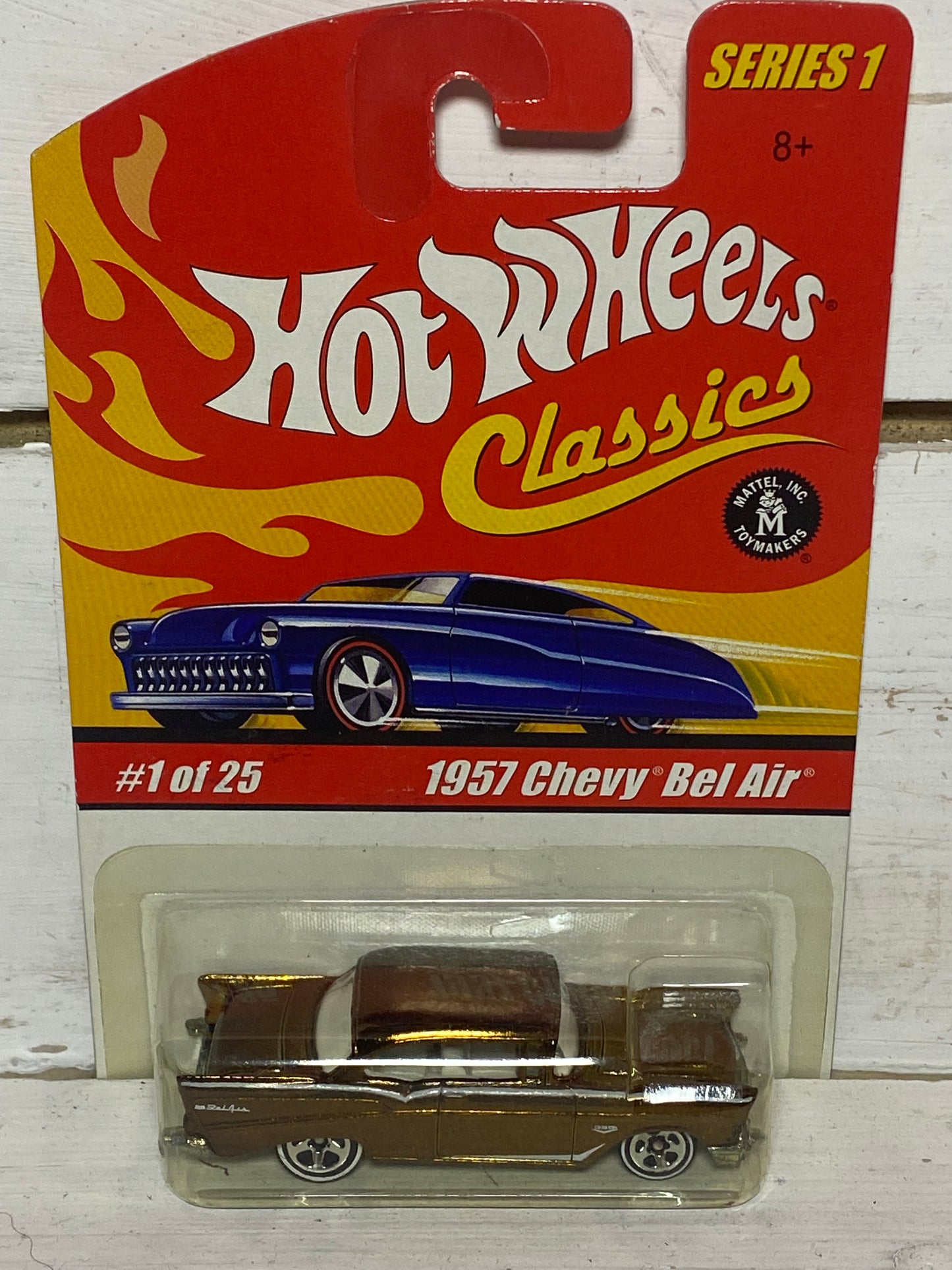 Hot Wheels Classics 1957 Chevy Bel Air - Gold